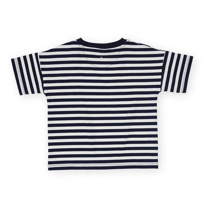 Goldie + Ace Essential Stripe Logo T-Shirt 6M-2Y image number 1